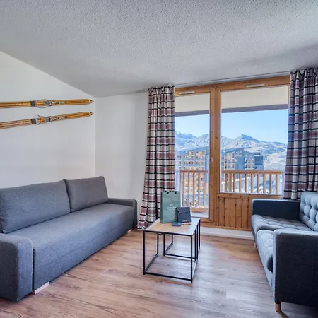 : Moderne 6 Pers, Accès Pistes, Parking, Wifi - Fr-1-640-78 Appartamento Val Thorens